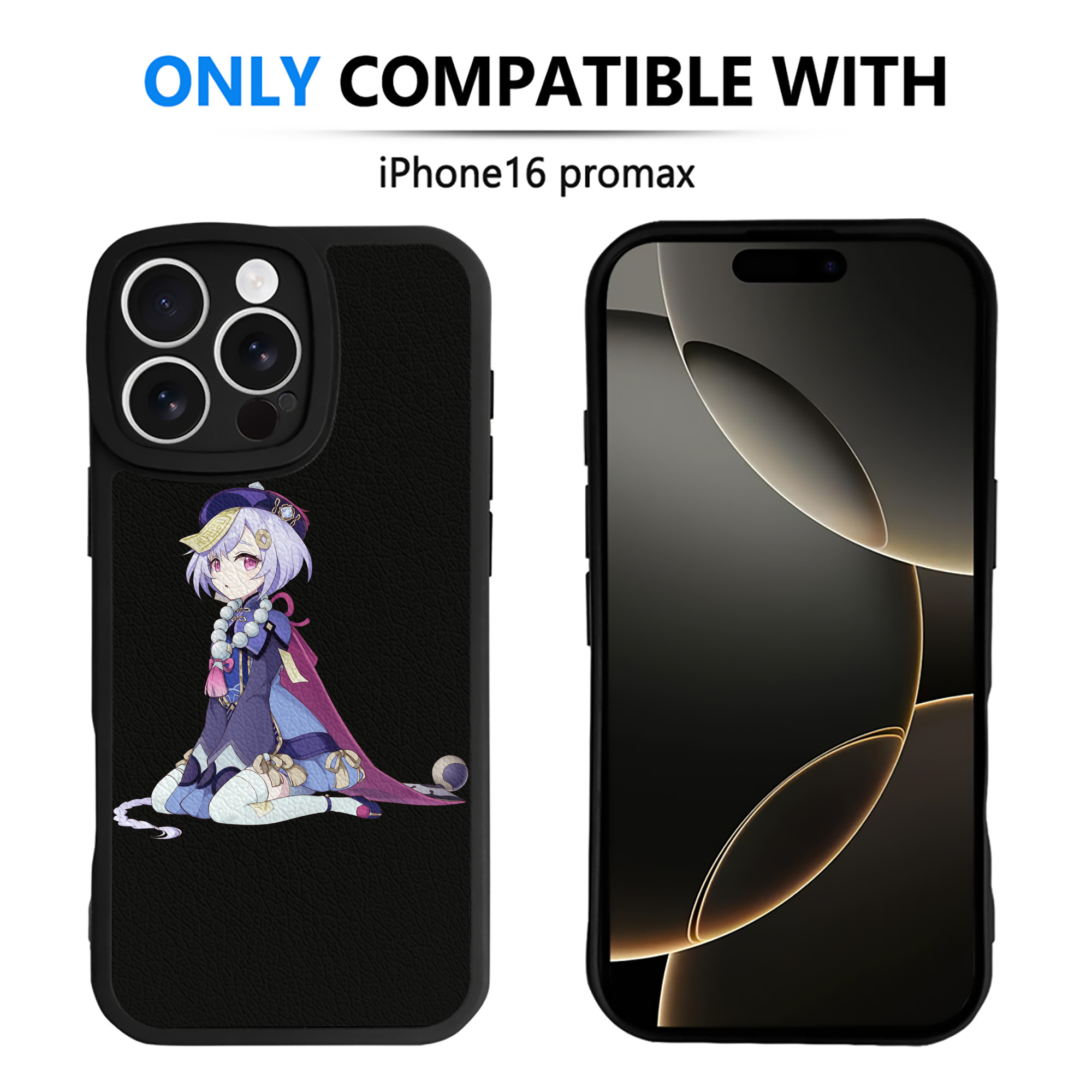 げんし神 七七 なな  genshin Nana 【iPhone 16シリーズ対応】シリコンスマホケース（レザー調） 材質：シリコン